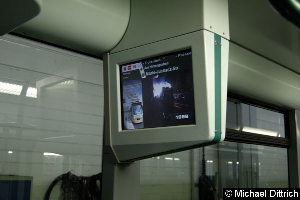 Bild: So sieht die neue Anzeige der Mobilinfo aus