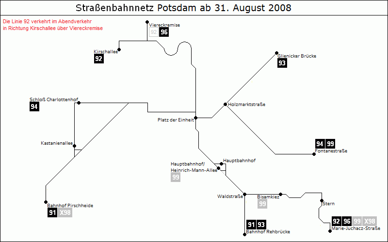 Bild: Grafische Darstellung Liniennetz ab 31. August 2008